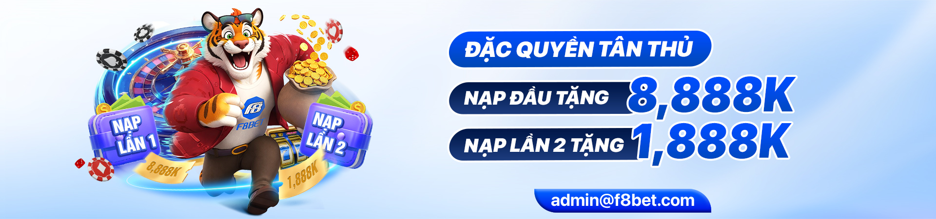 nhận ngay 8888k đặc quyền tân thủ tại f8bet